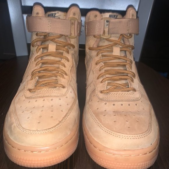 Nike Air Force 1 High 'Flax" - Picture 2 of 11